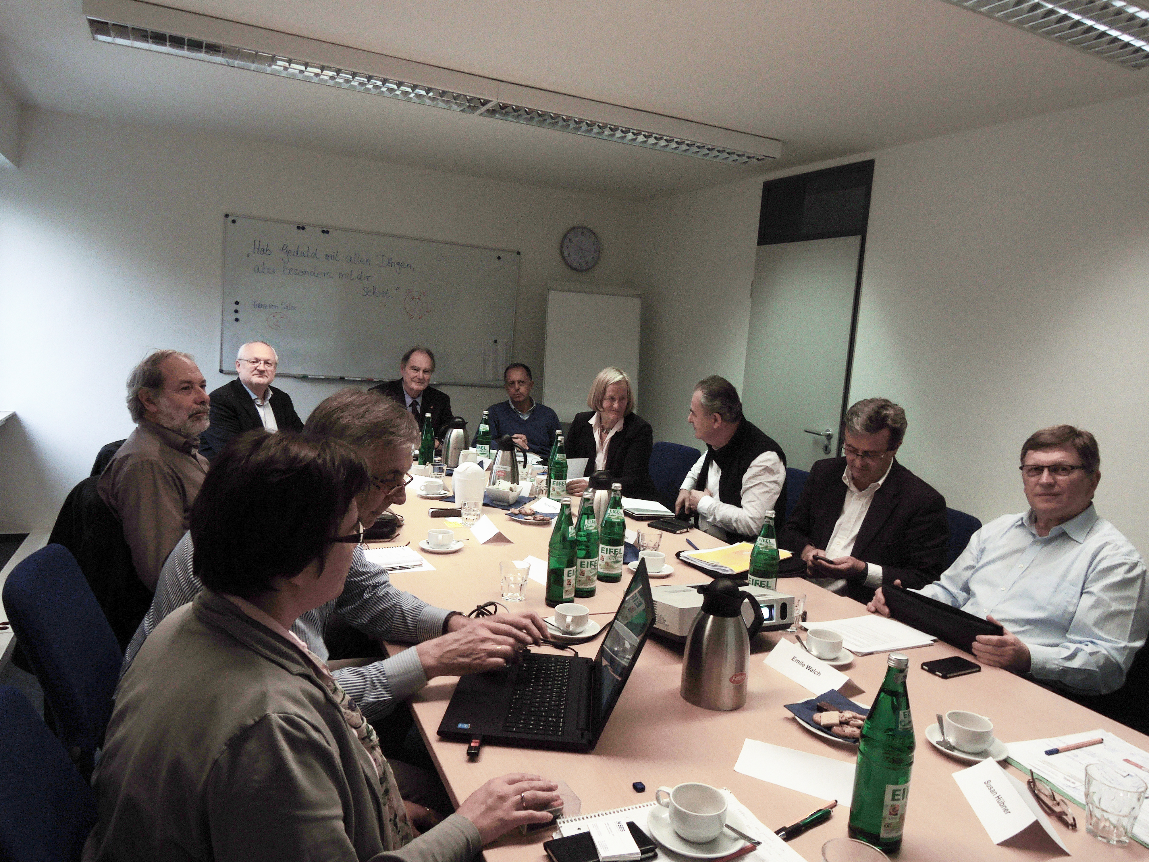 Notizie incoraggianti per i soci VSP dal Workshop Ceses tenutosi a Bonn.