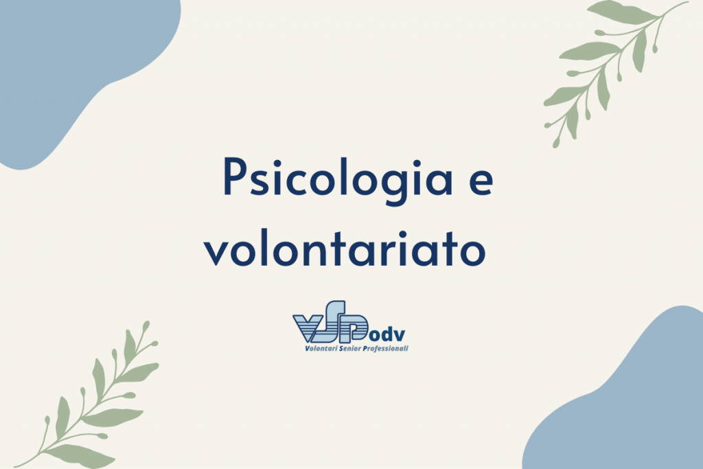 Psicologia e Volontariato