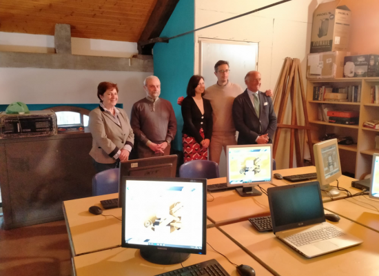 Inaugurata l’Aula Digitale al Centro Giovani di Rivoli
