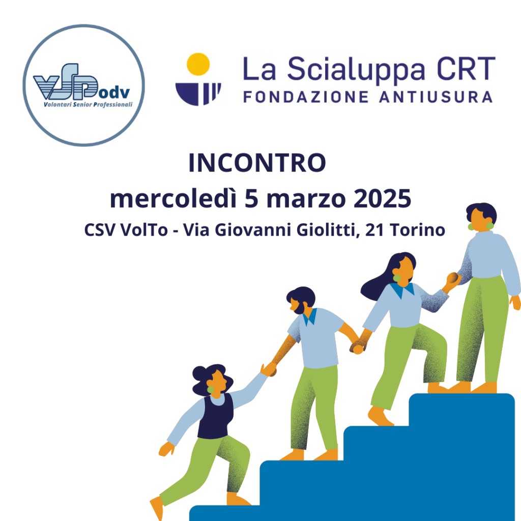 VSP ODV presenta l’incontro con La Scialuppa CRT Onlus – Fondazione Anti Usura