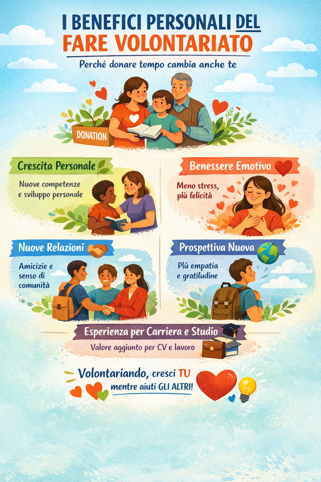 Benefici del volontariato